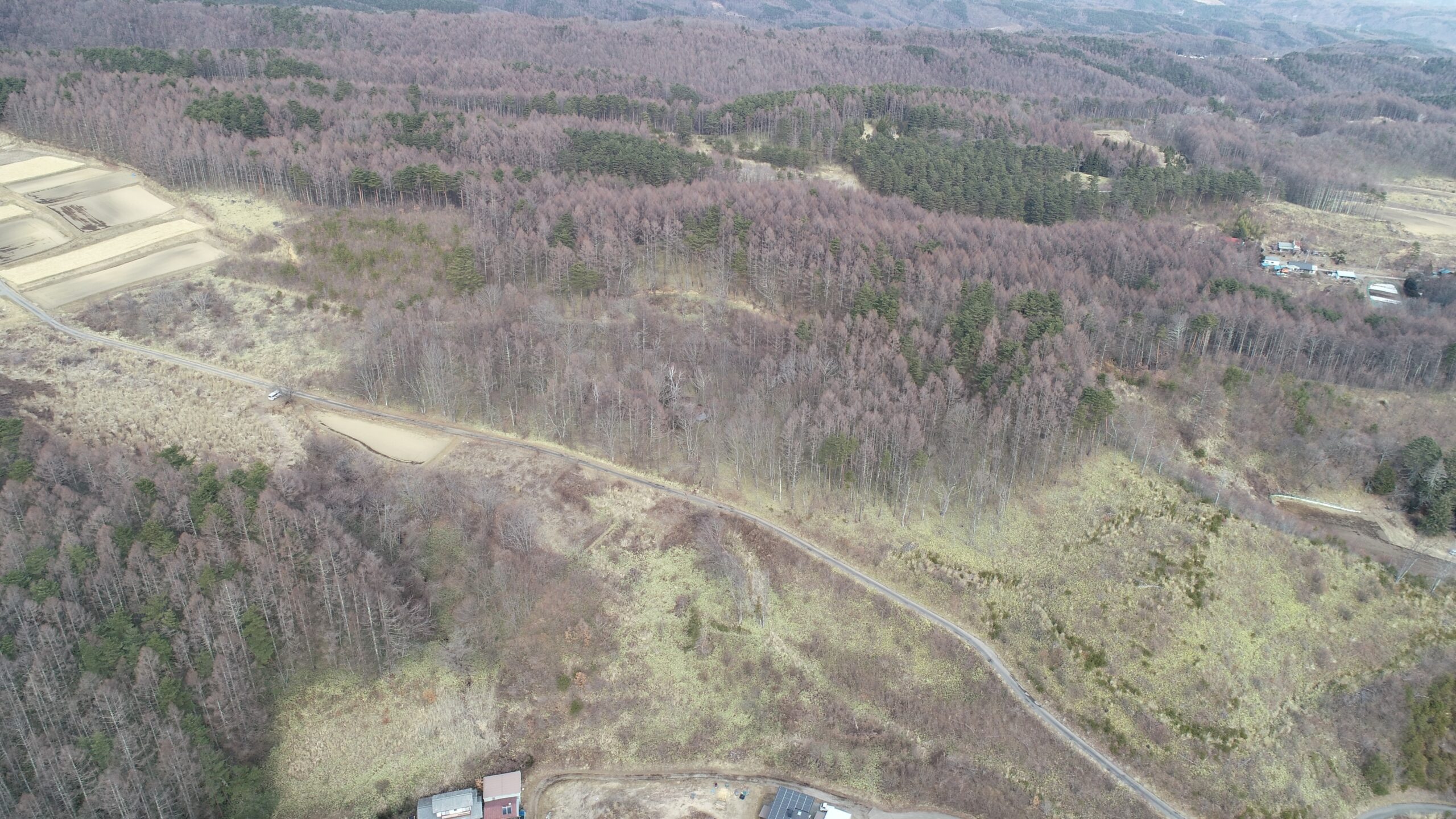 造成・設置前:長野・小海町千代里Ⅲ